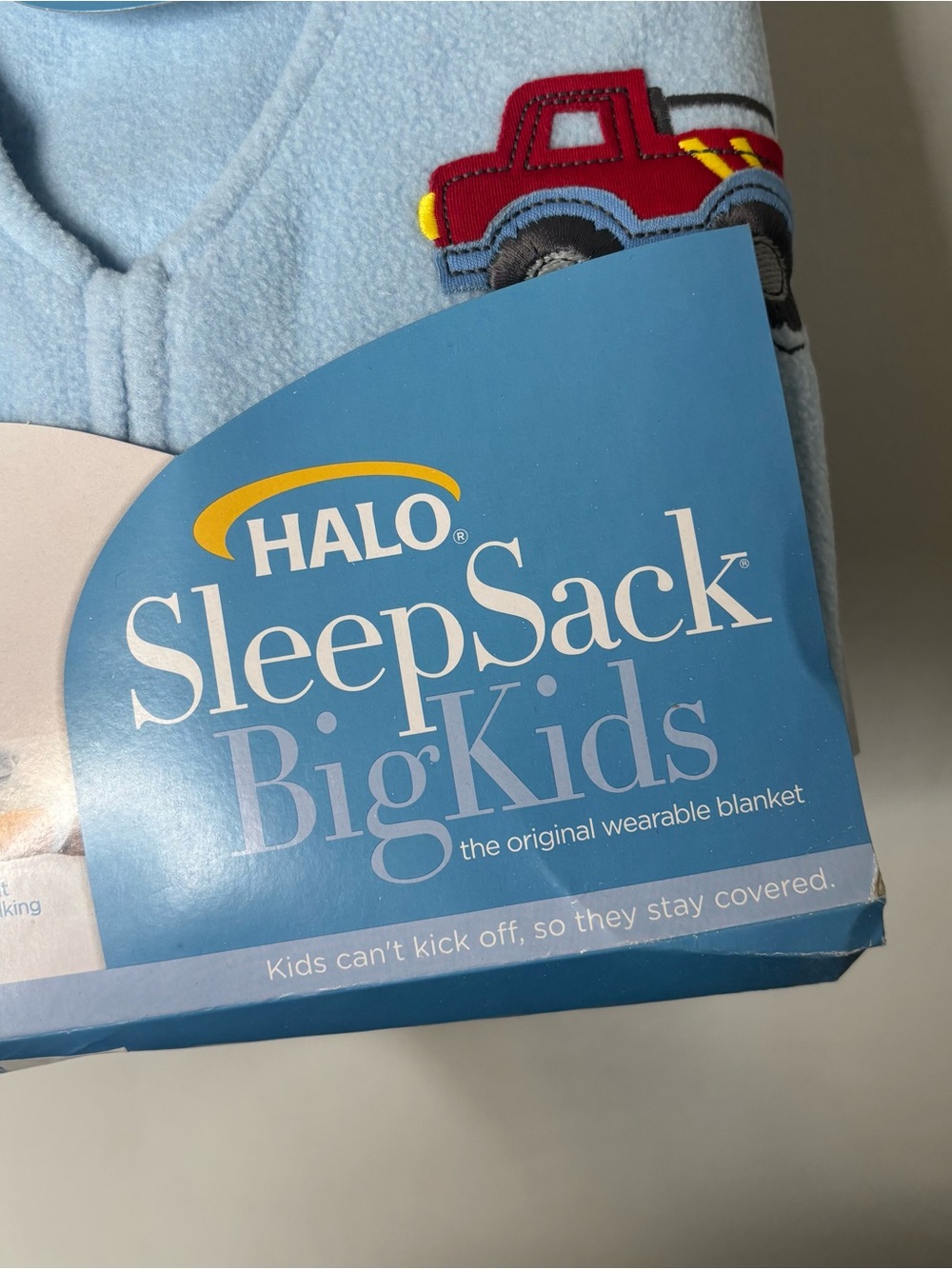 New Halo Sleep Sack Big Kids Blue 2T-3T - Picture 4 of 12